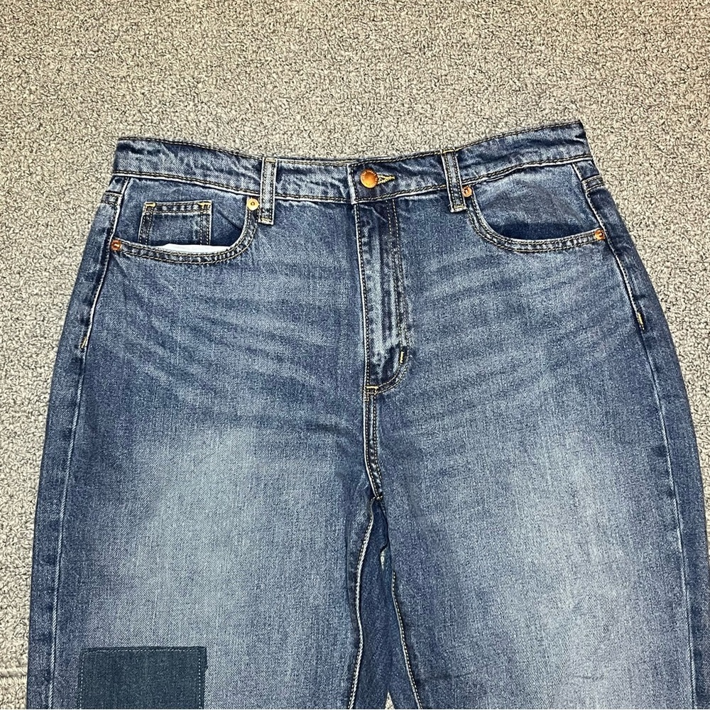 Universal Thread Boyfriend Patchwork Jeans Women'… - image 2